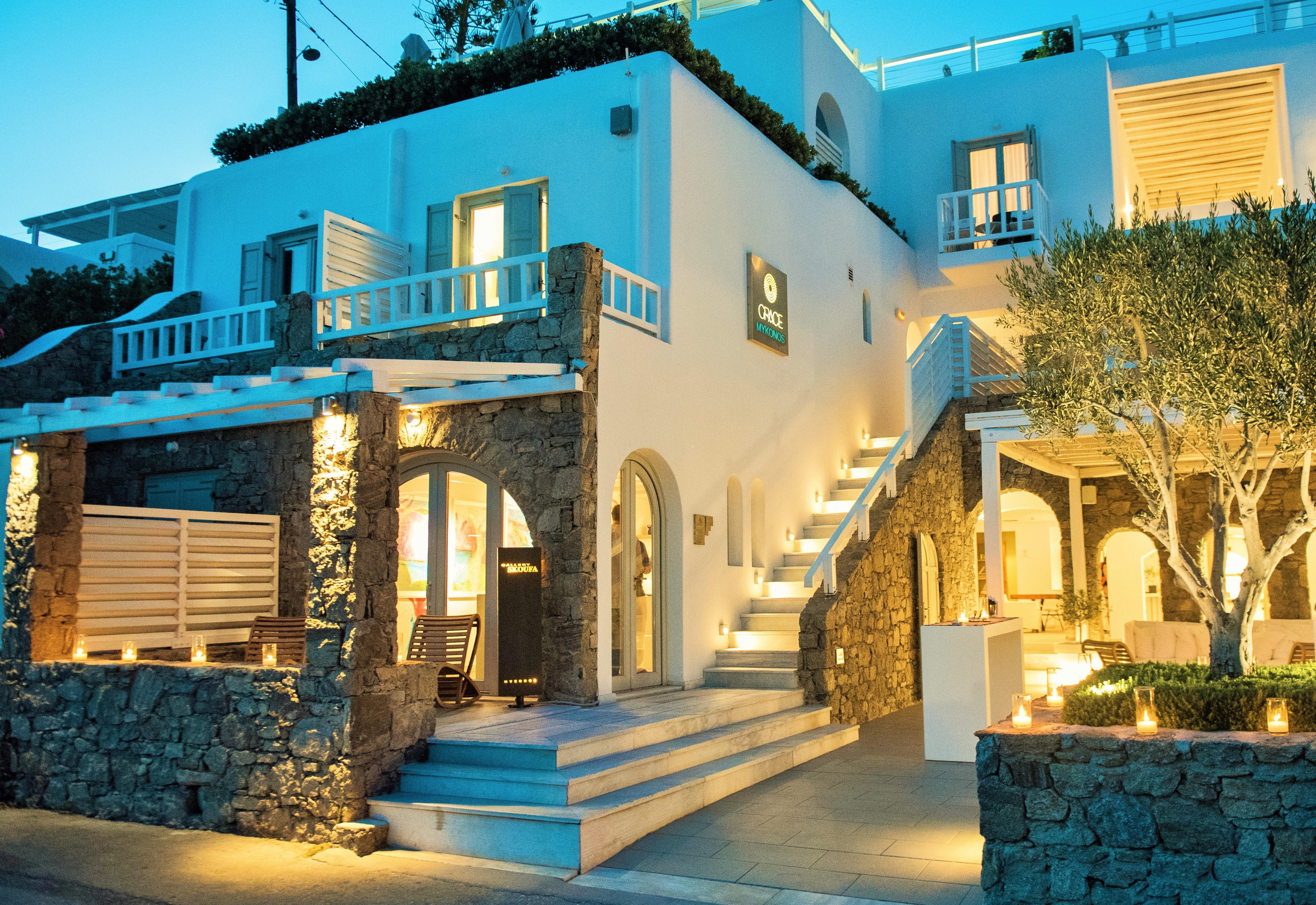 Grace Mykonos Hotel Agios Stefanos  Luaran gambar